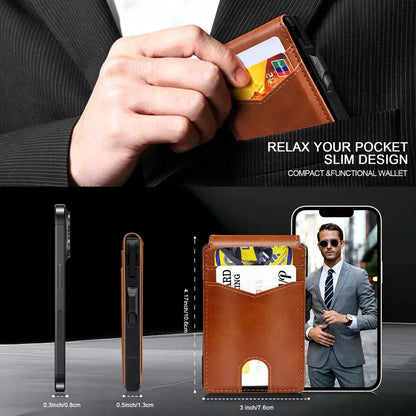 Slim wallet presented as a practical gift