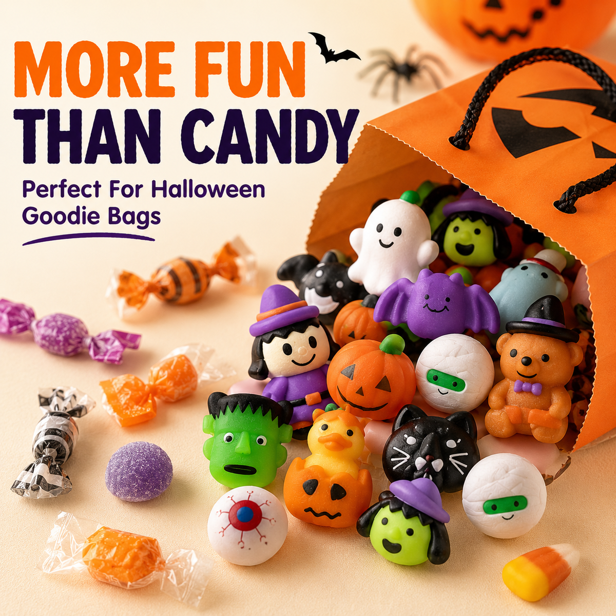 Halloween Mochi Squishy Toys