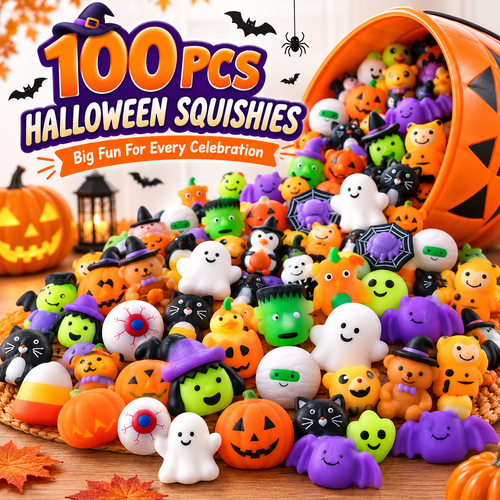 Halloween Mochi Squishy Toys