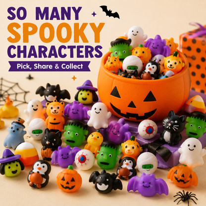 Halloween Mochi Squishy Toys