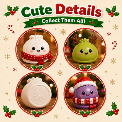2026 Dumpling Squishy Advent Calendar – 24 Days of Christmas Surprises