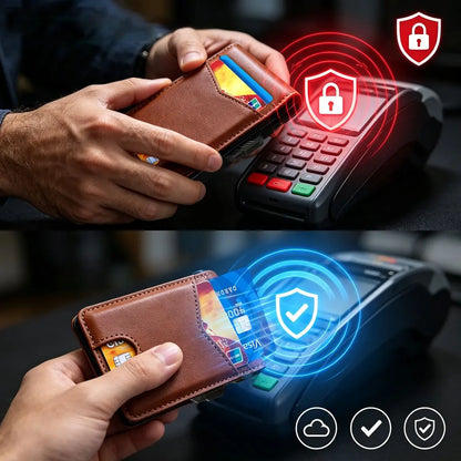 Compact wallet arranged for everyday carry