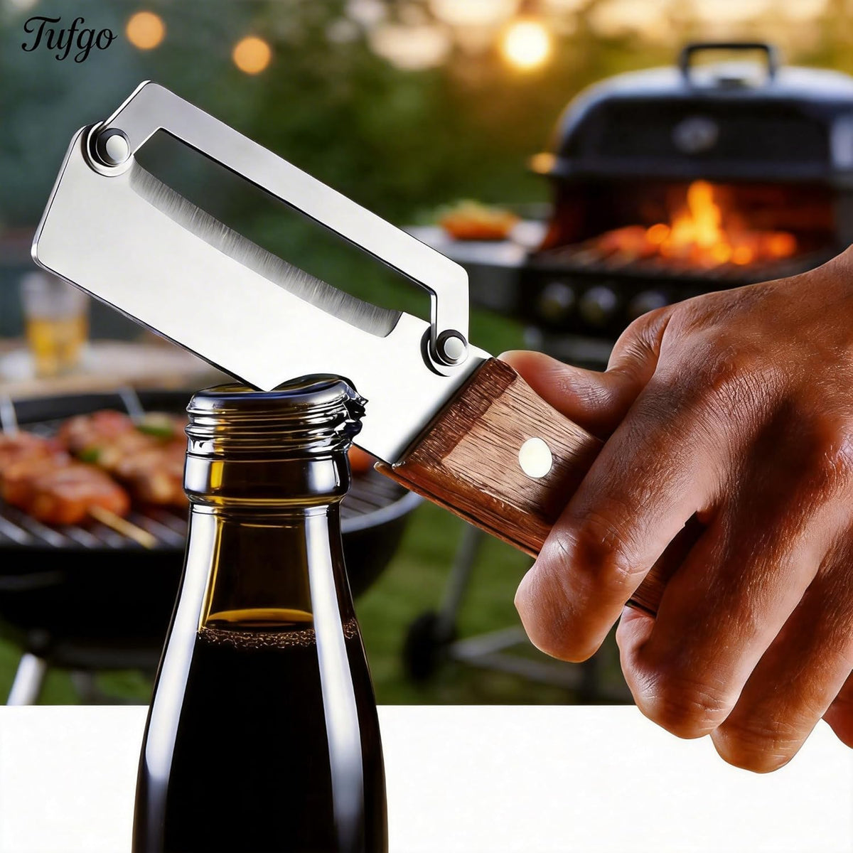 Effortless Ergonomic Fruit & Vegetable Peeler with Built-in Bottle Opener