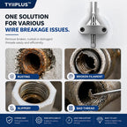 🔧Drill-Powered Broken Pipe Thread Extractor – Universal 1/2", 3/4" & 1" Broken Pipe Nipple Remover Tool