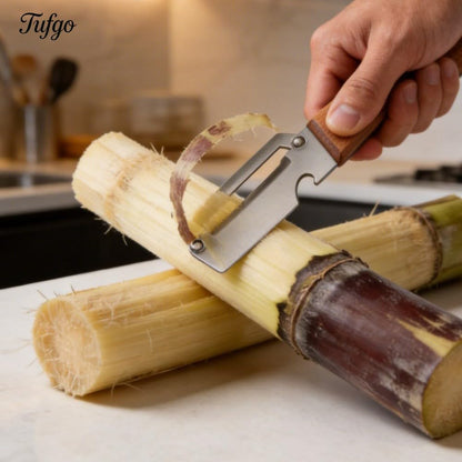 Effortless Ergonomic Fruit & Vegetable Peeler with Built-in Bottle Opener
