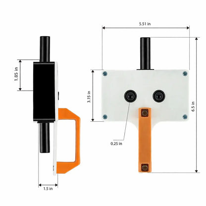 Threading Tool—Heavy-duty conduit threader (supports 8mm wire diameter)