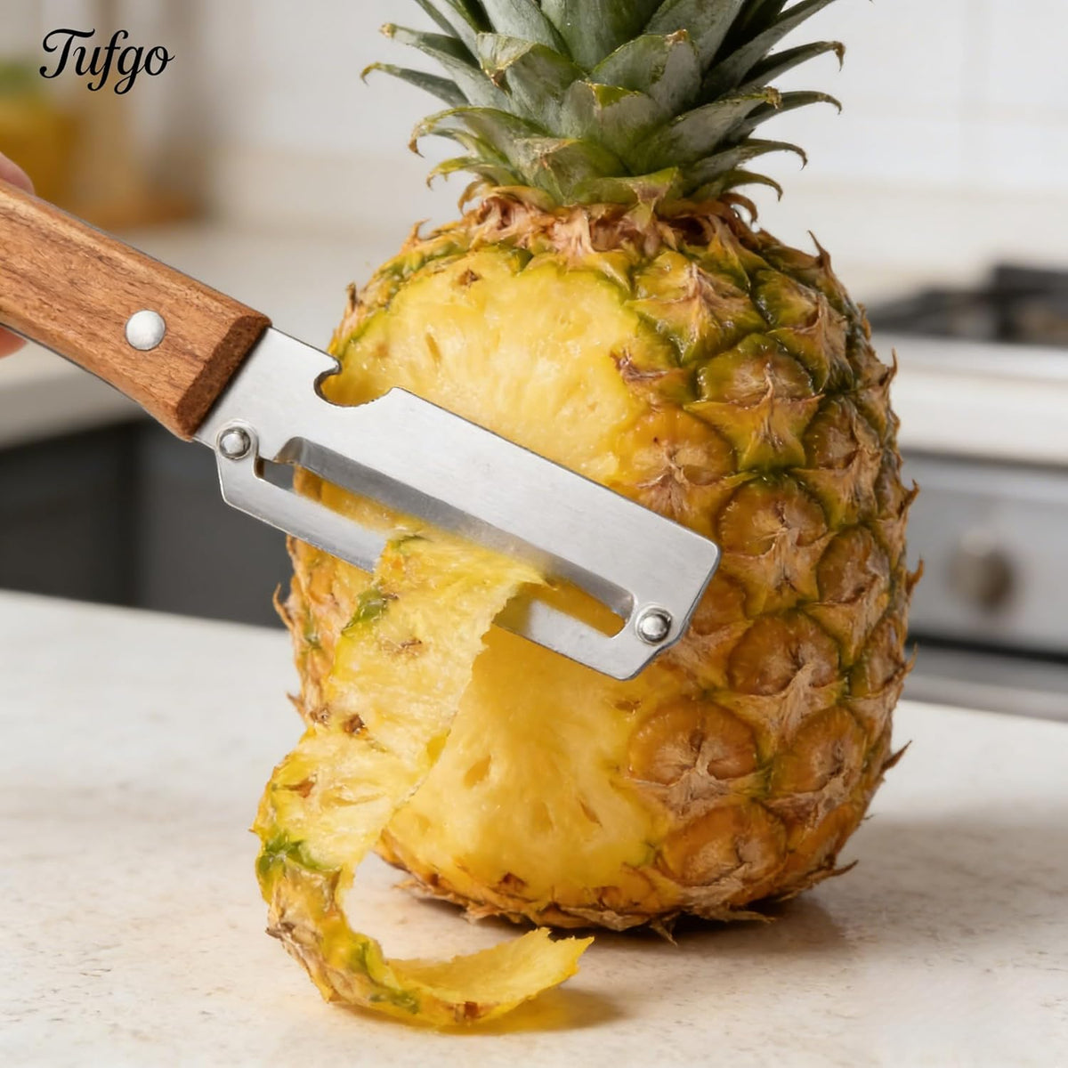 Effortless Ergonomic Fruit & Vegetable Peeler with Built-in Bottle Opener