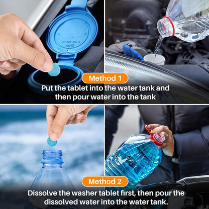 Car Windshield Washer Fluid concentrate Tablets💧
