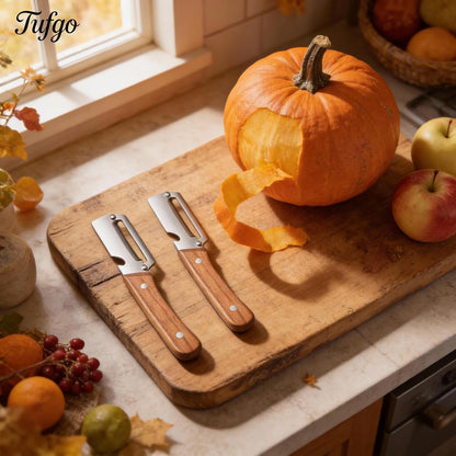Effortless Ergonomic Fruit & Vegetable Peeler with Built-in Bottle Opener