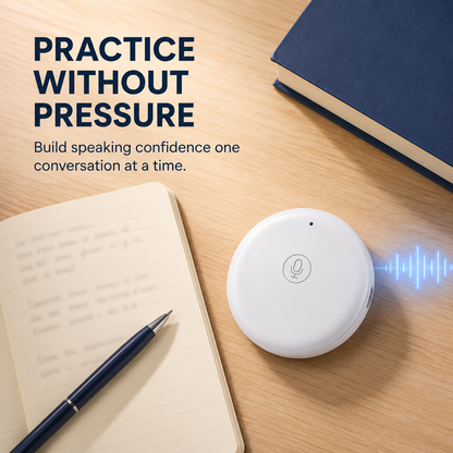 🌍 Wearable AI Translator – 165-Language Real-Time Voice Translation & Practice Companion