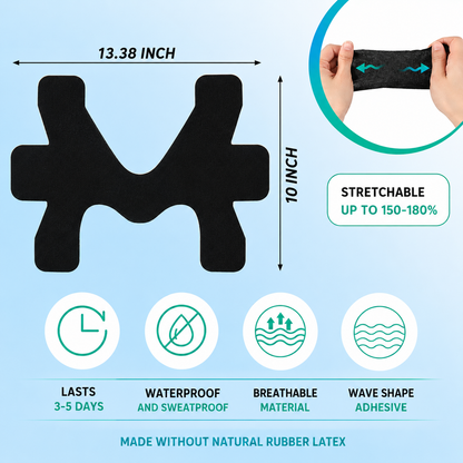 🔥 Pre-cut Ankle Kinesiology Tape (Unisex/Waterproof)