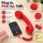 ☎️ Retro Phone Handset for Smartphone | Classic Vintage Call Experience