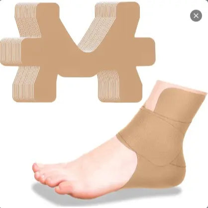🔥 Pre-cut Ankle Kinesiology Tape (Unisex/Waterproof)