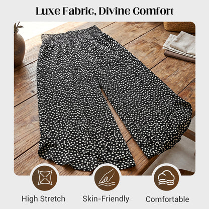 ⏰Time-Limited Special🔥The Riviera Flow Polka-Dot Wide-Leg Pants