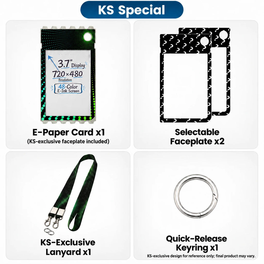 Colorful Custom Electronic Card