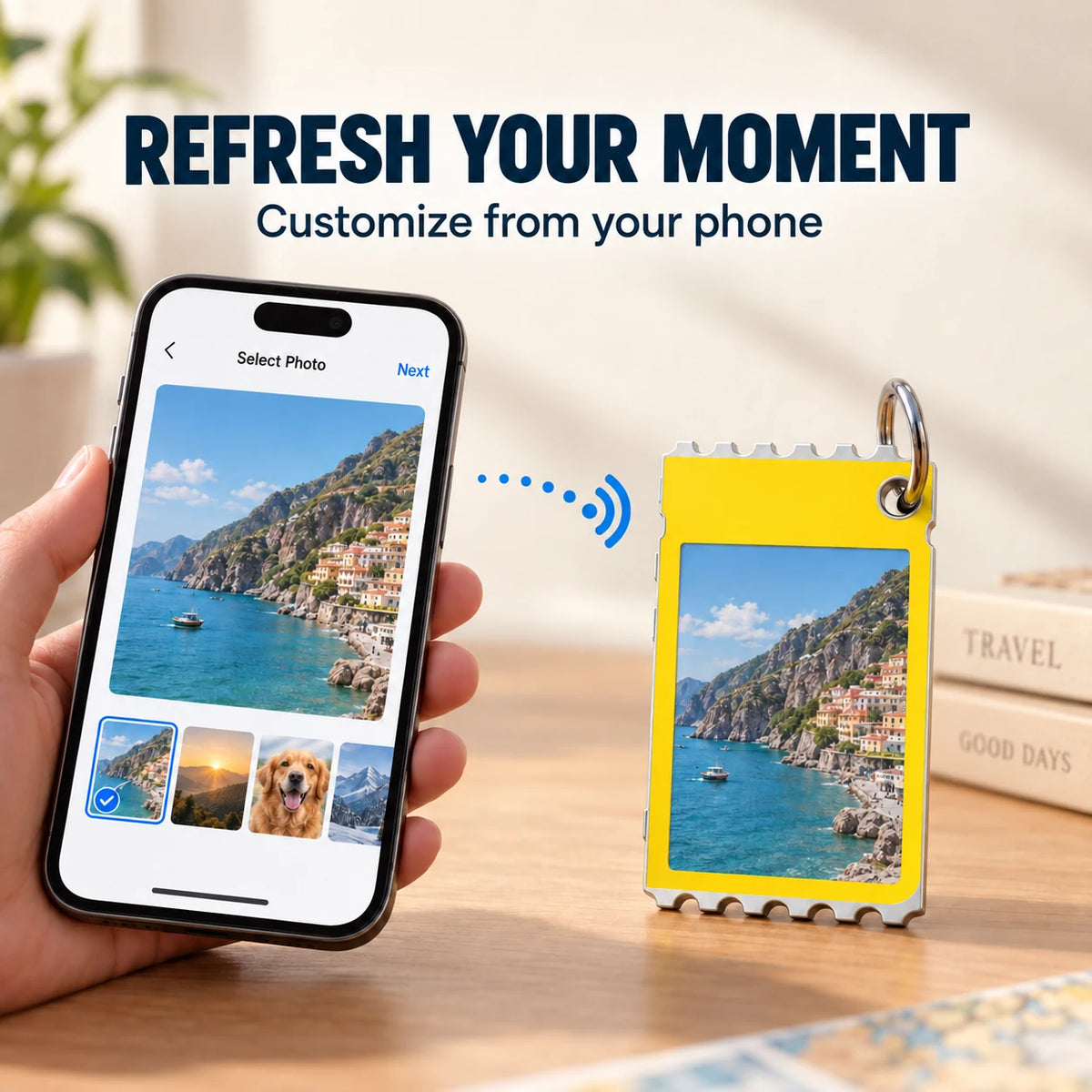 Colorful Custom Electronic Card