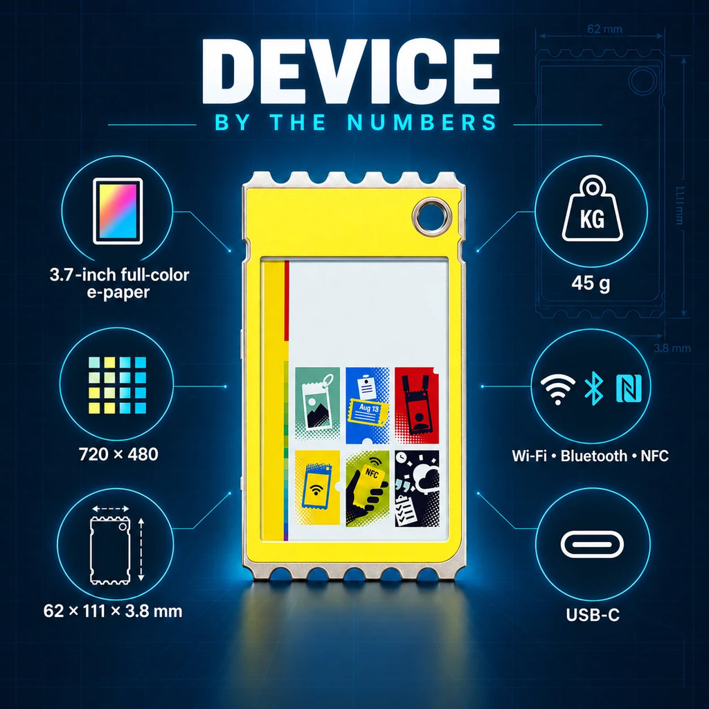 Colorful Custom Electronic Card