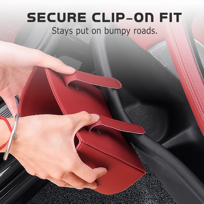 🚗 45% OFF! Leather Car Door Cup Holder – Wide‑mouth opening, easy reach for drinks & phone. Clip‑on secure fit. PU leather, tough & stylish. 🛡️✨