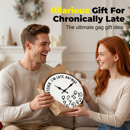 🕰️ 50% RABATT! 🎨 Kreativ dekorativ väggklocka med blandade siffror – Unik, tyst & perfekt för vardagsrum eller kök 🏠