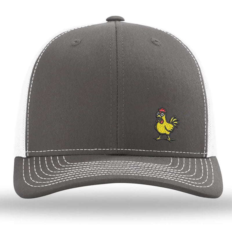 🐔Snapback-keps med broderad rolig kyckling🧢