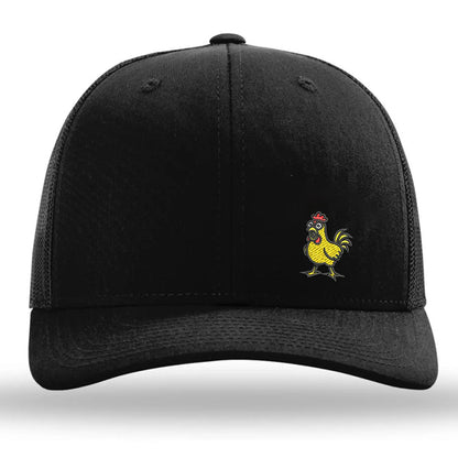 🐔Snapback-keps med broderad rolig kyckling🧢