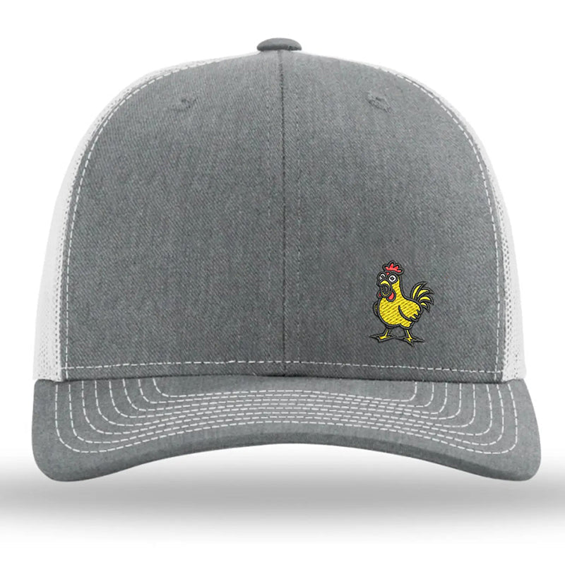 🐔Snapback-keps med broderad rolig kyckling🧢