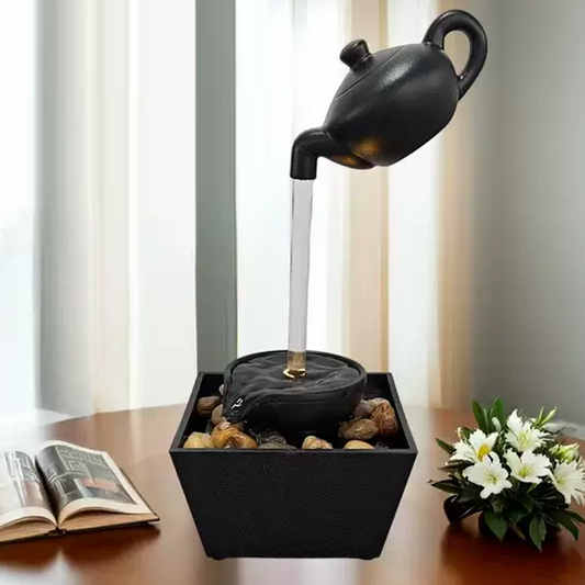 Floating Teapot Illusion Water Fountain Decor - product image 1