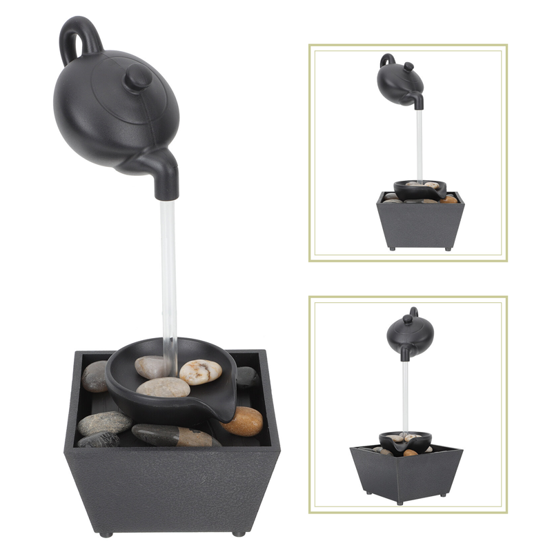 Floating Teapot Illusion Water Fountain Decor - product image 6