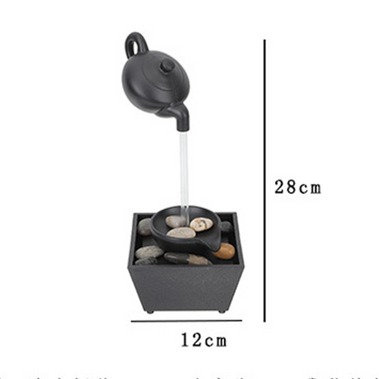 Floating Teapot Illusion Water Fountain Decor - product image 5