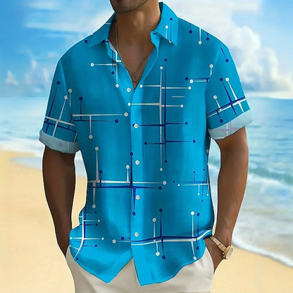 📢📢40% OFF !! ⏰Men's Relaxed Fit Button Down Shirt