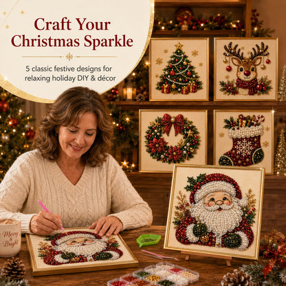 DIY Christmas Pearl Diamond Painting Kit - product image 2