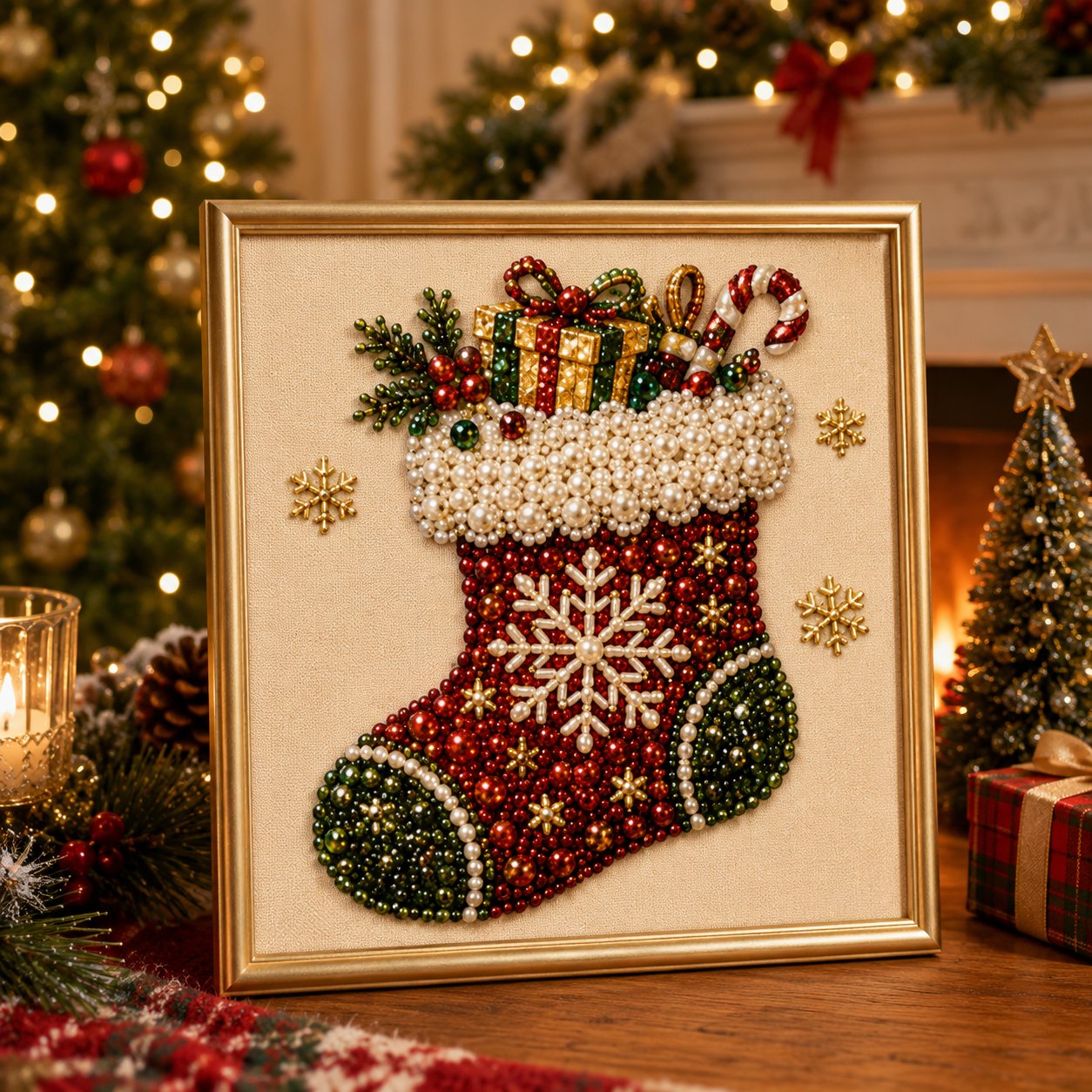 DIY Christmas Pearl Diamond Painting Kit - product image 10