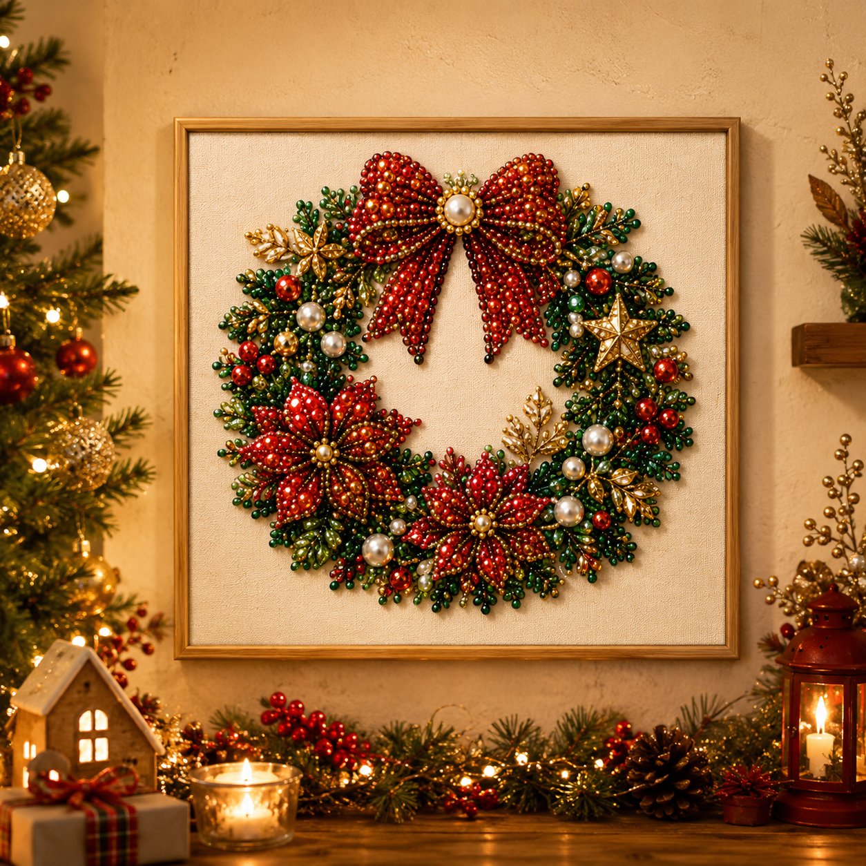 DIY Christmas Pearl Diamond Painting Kit - product image 9