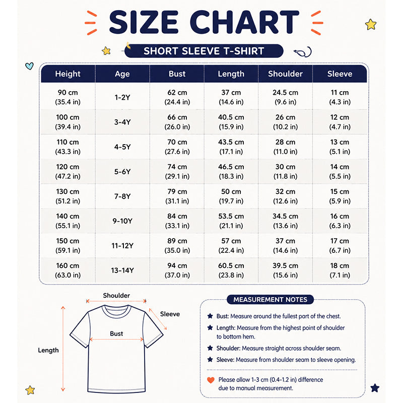 Barn-T-shirt med dinosaurie- och alfabetstryck